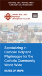 Mobile Screenshot of catholicholyland.com